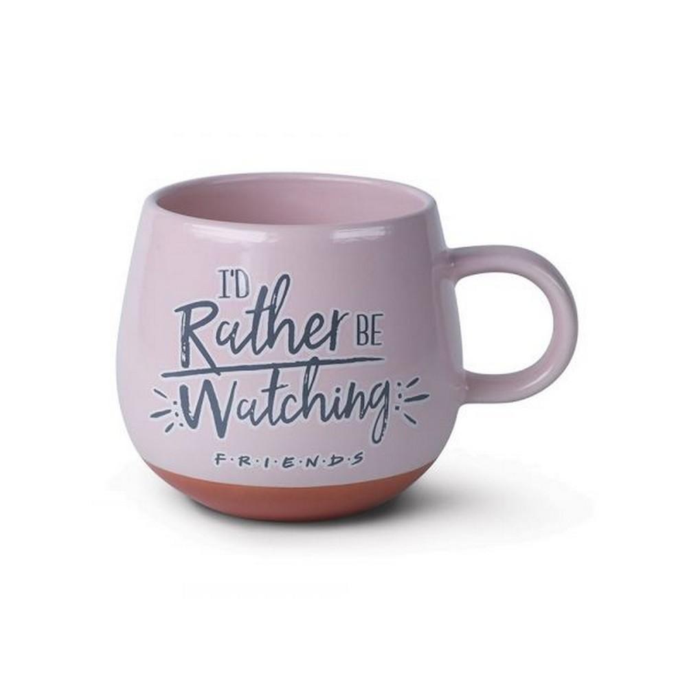 Friends I'd Rather Be Watching Round Mug