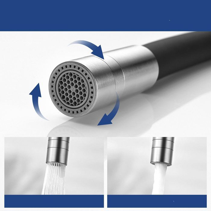 65x45cm Évier de Cuisine en granit avec égouttoir+mitigeur pliant