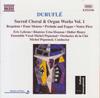 CD MAURICE DURUFLE, MICHEL PIQUEMAL, C - Durufle: Sacred Choral & Organ Work 8553196 Naxos 1995 Germany Classical Used
