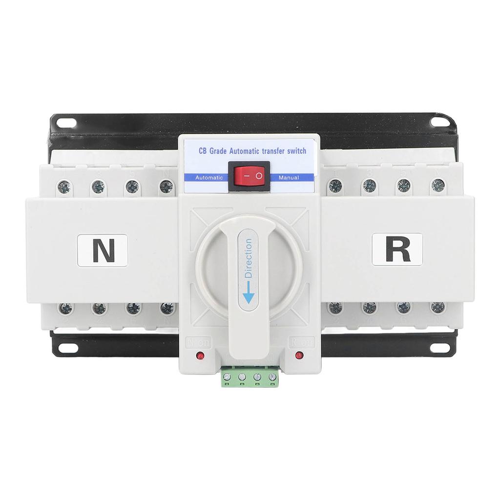 Двойной автоматический переключатель питания 400 В 63 А защита от короткого замыкания для домашнего строительства