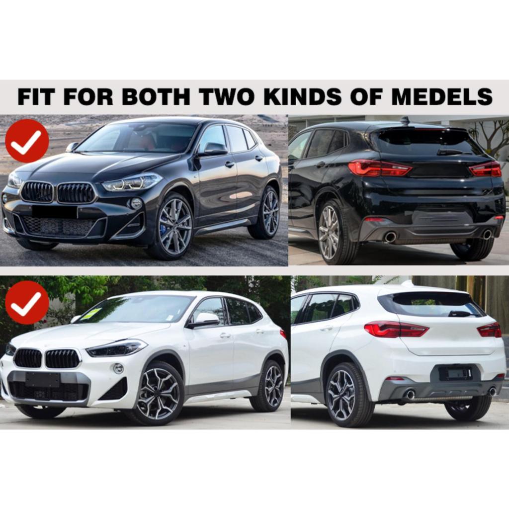 4PCS Car Mud Flaps Splash Guards Mudguards Car Mud Flaps Compatible with BMW X2 F39 2018 2019 2020