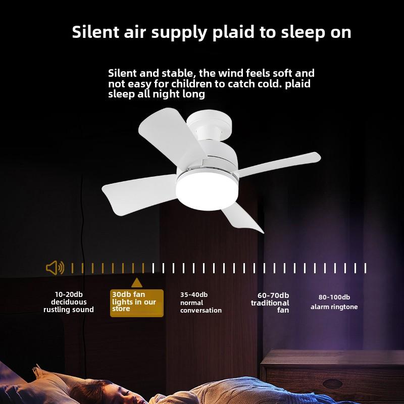 20 Вт Потолочный светильник-вентилятор с пультом дистанционного управления Умные беспроводные светильники-вентиляторы для гостиной кабинета бытового использования Декоративное освещение