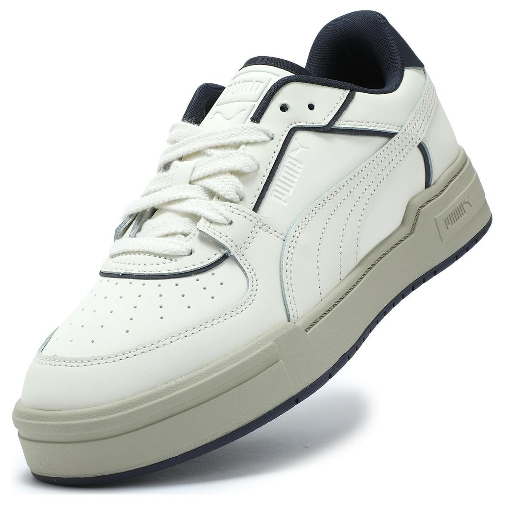 Puma Comfortable Versatile Thin Sole Durable Low Top Skate Shoes Unisex Sneakers White 401359-02