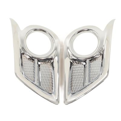 2 шт. Наклейка на рамку передней противотуманной фары Внешняя отделка Замена для Hilux Vigo Champ 2012