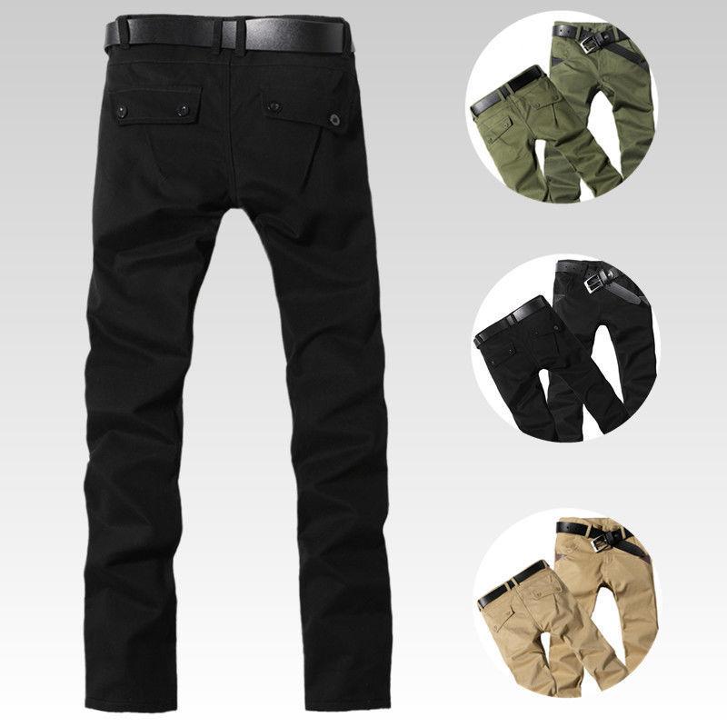 Four Seasons Wear Новые мужские повседневные брюки Свободные прямые рабочие брюки Военные зеленые рабочие брюки мужские износостойкие