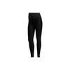 Solid Color Logo Fitness Joggers Women Bottoms Black FT8077