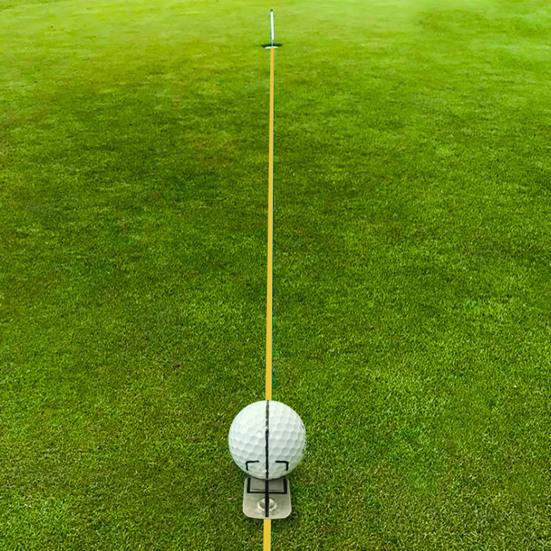 Golf Putter Alignment Aid Kit Golf Ball Marker Lightweight Portable Golf Putting Accuracy Marker Training Tool