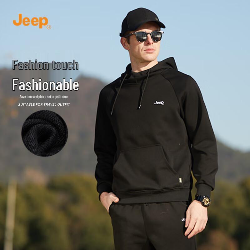 Jeep Мужской комплект худи и джоггеры