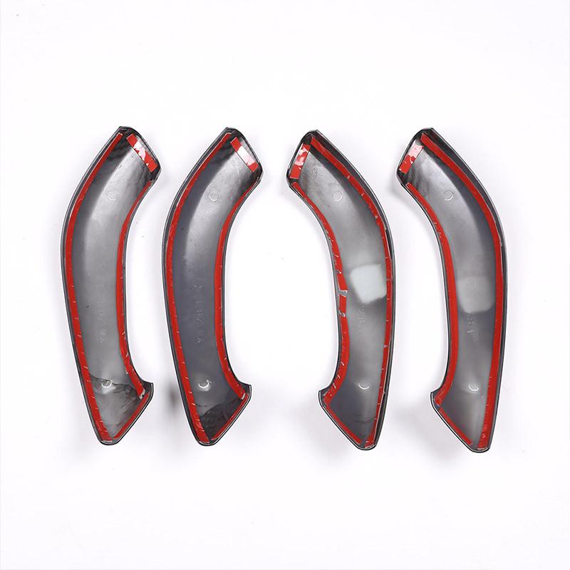 Для BMW X1 F48 2016-2018 Углеродное волокно ABS Автомобильная внутренняя дверная ручка Отделка Автомобильные аксессуары для BMW X2 F47 2018