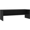 VidaXL TV Stand Black 120 X 40 X 40 Cm Chipboard