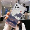 Korean Sunset Scenery Phone Case For Iphone 11 Case Iphone 13 12 14 Pro Max Mini X Xr Xs Max Se 2020 7 8 Plus Shockproof Celular
