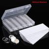 Plastic Protection Boxes Coin Collecting Box Case Coins Storage Capsules Coin Cases Holder