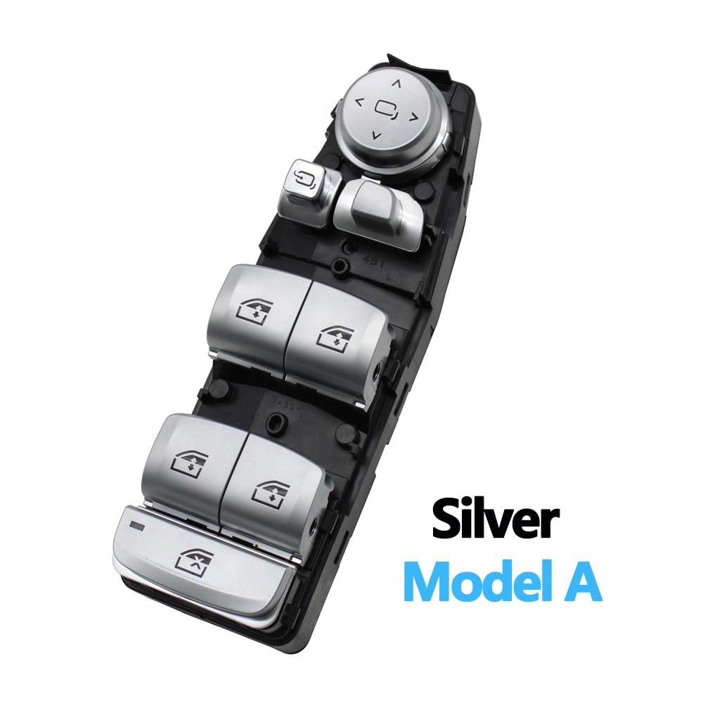 Электрическая мощность, хромированный главный переключатель окна, кнопка управления регулятором для BMW 3 5 7 X3 X4 F30 F35 F25 F26 F07 F10 F18 F01