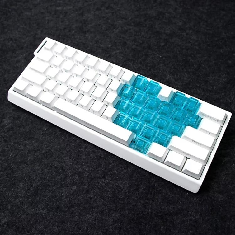 PC Heart Keycaps 21 Keys OEM Height Slip Mechanical Upgrade