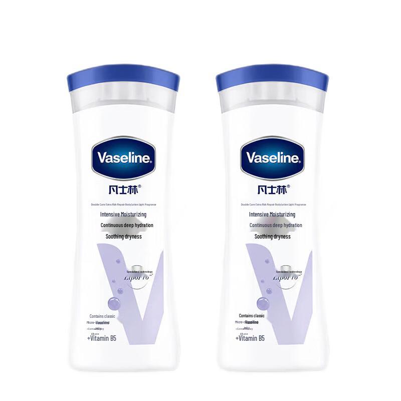 Vaseline Интенсивно восстанавливающий лосьон для тела (2x200мл)