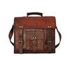 Leather Vintage Messenger Shoulder Men Satchel S Laptop School Briefcase Bag