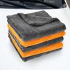 Extra Microfiber Towels Car Washing Rag Multipurpose Plush Microfiber Edgeless Cleaning Towel Car Detailing Cleaning
