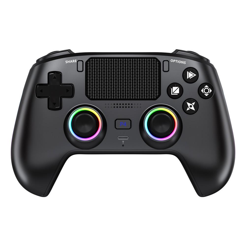 Беспроводной контроллер Cross P4 для PS4: Bluetooth, Шестиосевой, Датчик Холла, Макропрограммирование, RGB-подсветка, Быстрый огонь