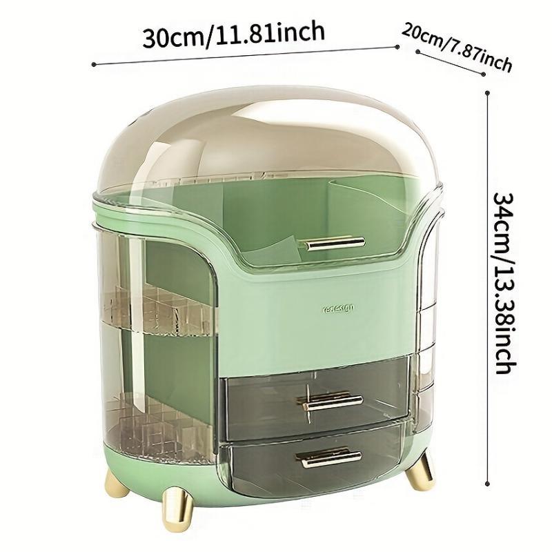 High-quality Desktop Cosmetics Storage Box Dustproof and Waterproof Makeup Storage Box Bathroom Jewelry Multi-scene Lipstick Face Mask Makeup