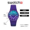 Наручные часы CRAZY SKY SUOV400 подлинный импортный продукт синего цвета [Swatch]