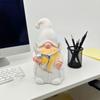 Resin Doctor Nurse Gnomes Figurine with Stethoscope Collectible Sculpture Thanksgiving Nurses Day Gift For Hospital