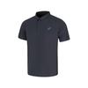 D.Fresh Sports Lifestyle Series Moisture-Wicking Breathable Short Sleeve Polo Shirt Men Tops Black 2031F365-001
