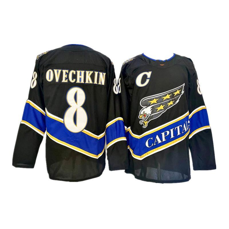 Mens Ice Hockey Jersey Red Wings 71 Blues Kraken Maple Leafs Embroidered Team Sports Uniform Practice Game