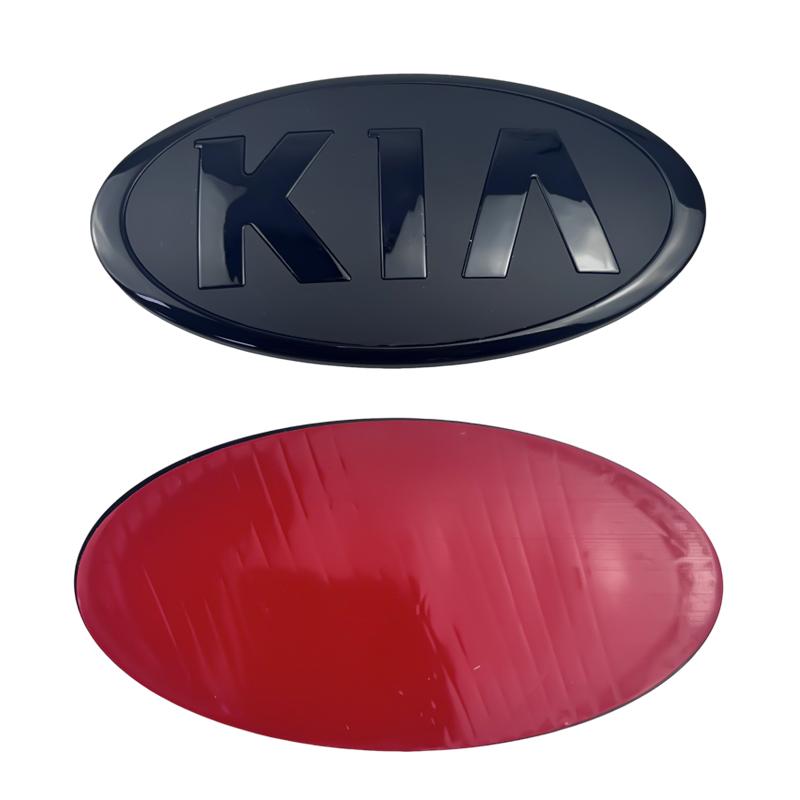 AAND1 Car Front Hood Emblem Rear Trunk Badge for KIA Sportage Ceed sorento Cerato Picanto Soul Stonic K3 K5 Rio optima Accessories