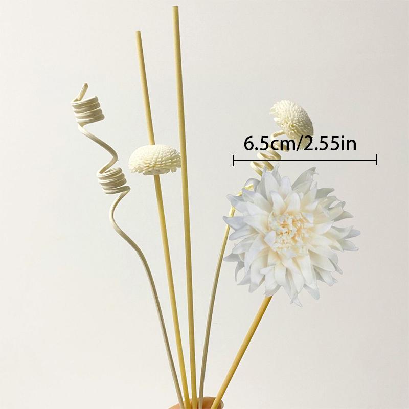 Cotton Peony Shaped Fragrance Expanding Stick Aromatherapy Flower Volatile Stick