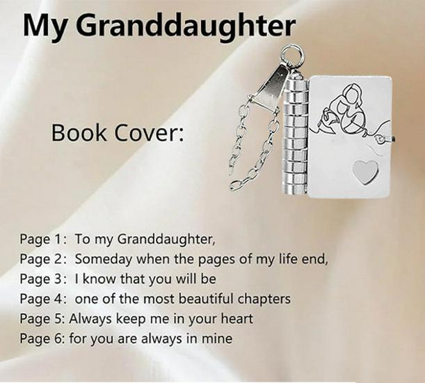 Подвеска-кулон «Любовное письмо» из титановой стали для пар - Цепочка для ключицы для девушек.