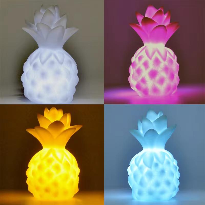 Led Night Light Cute Gift Table Lamp White Creative Desk Minimalist Battery Switch For Home Decoration Lamps Restaurant