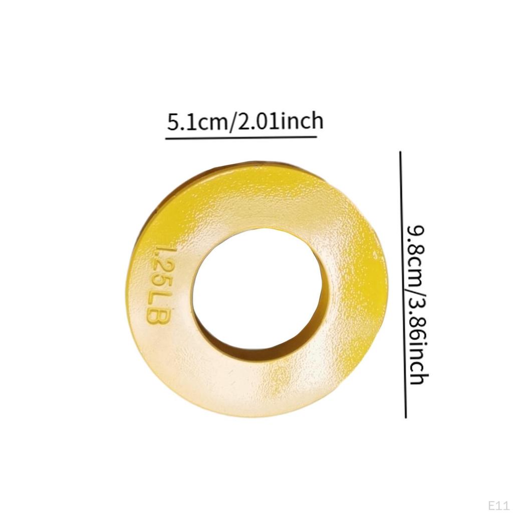 2 Pieces Fractional Weight Plates Color Coded Dumbell Weights Small Change for Home Gym