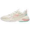 Li Ning Sports Casual Shoes Low Top Lifestyle Shoes Women Sneakers White Pink AGCR478-1
