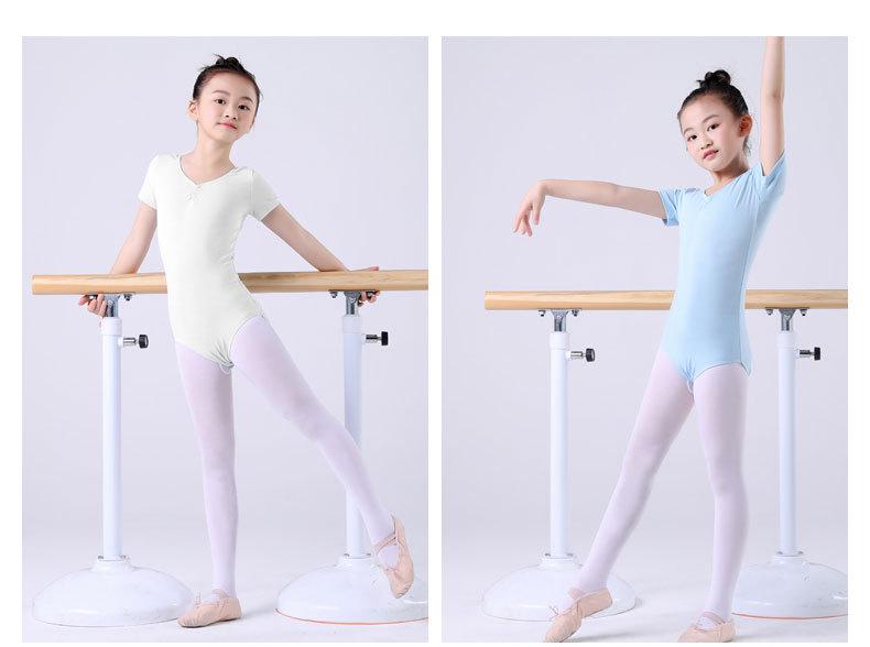 Летняя одежда для танцев с коротким рукавом Yiling Ballet для девочек - Летние модели для детских тренировок