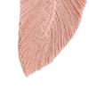 Woven Feather Tapestry Soft Fine Workmanship Cotton Macrame Wall Hanging Feather Boho Chic Woven Leaf for Wall