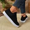 2024 High Quality Ladies Shoes Outdoor Women's Flats Daily Casual Flats Women Round Toe Slip On Soft Bottom Mesh Female Shoes