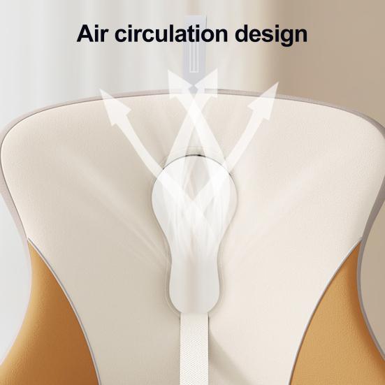 Подушка для облегчения боли в спине, Подушка с эффектом памяти для поясничной поддержки, Подушка для поддержки спины стула с регулируемым ползунком для офисных работников, компьютерных геймеров