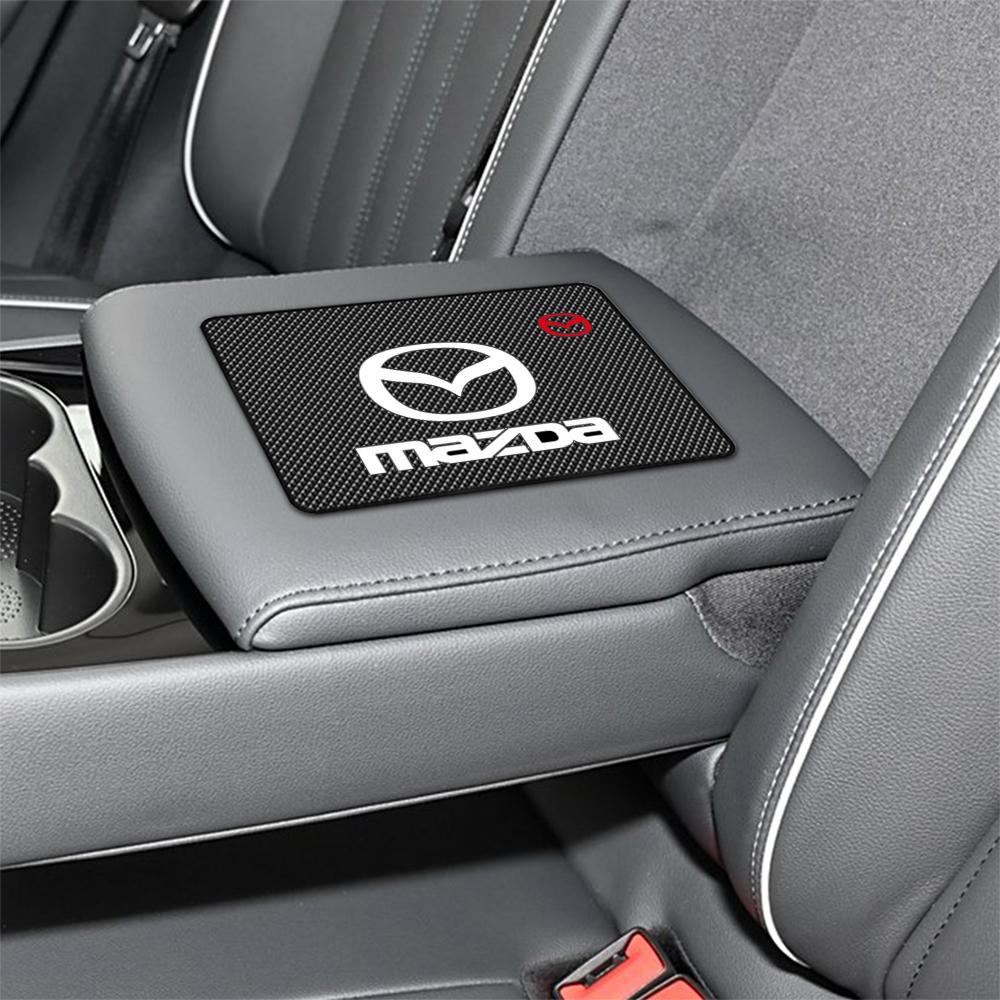 Silicone Car Badge Non Slip Pad Interior Dashboard Key Phone Anti-drop For Mazda 3 Alexa CX4 CX5 CX8 2 3 6 DJ BL BM GJ CX-5 CX5