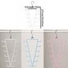 2Pcs 12 Hooks Metal V Shaped Hanger Rotatable Laundry Hanger Hat Storage Rack  Scarf Hanging