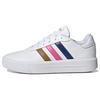 Court Platform White Purple Pink Brown Women Sneakers Footwear-White Matte-Purple-Metallic Collegiate-Navy HP9429