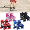 Pvc Roller Adjustable Skates For Kids With Brakes Wheels Safe Design Outdoor