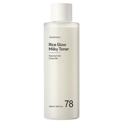 Молочный тоник Rice Glow 250 мл, рисовая вода 78%, увлажняющий