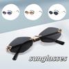 New Stylish Rimless Cut Edge Sunglasses Diamond Personalized Leopard Print Sunglasses Uv Protection Small Frame Uv400 Sunglasses