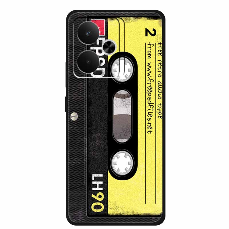For Realme GT 7T Case 7 T Coque Popular Black Silicone Soft Back Cover Case For Realme GT 7 T Phone Case Cover RealmeGT 7T 7 T