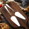 2Pcs Stainless Steel Cake Pizza Shovel Wedding Birthday Cake Slicer Cutter Pastry Decorating Tool Bakeware Cream Spatula Divider