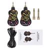 2.4G Wireless Guitar System Rechargeable 3.5mm Plug Guitar Transmitter Receiver Set for Electric