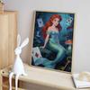 Disney Арт-мозаика Алмазная живопись Набор Ариэль Принцесса Страна Чудес Ручная работа diy5D Домашний декор Подарок