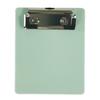 Small Clipboard with Retactable Hanging Hook Portable Clipboard Metal Clip Clipboard 12x9.8cm Writing Board for Office