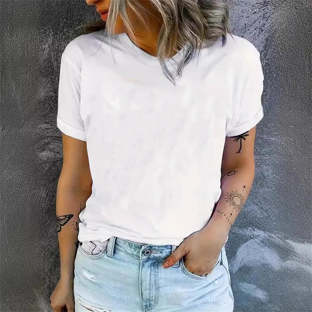 Летняя футболка для маленьких девочек с 3D принтом, женская с коротким рукавом, с мультяшным узором, круглым вырезом, летняя с коротким рукавом