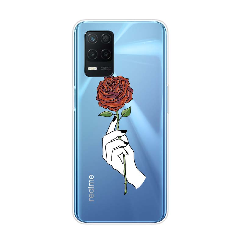 Чехол для телефона Love Yourself Flower Kpop для Realme 8 8i V3 V5 GT Neo Flash Edition Explorer Master Neo2 Narzo 30 50i 50A C21Y